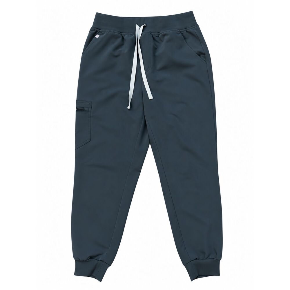 FIGS Dark Harbor Scrub Set – Medium Top & Medium Petite Zamora Joggers